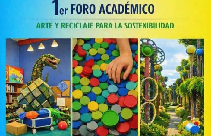 Convocan a foro académico Arte y Reciclaje para la Sostenibilidad