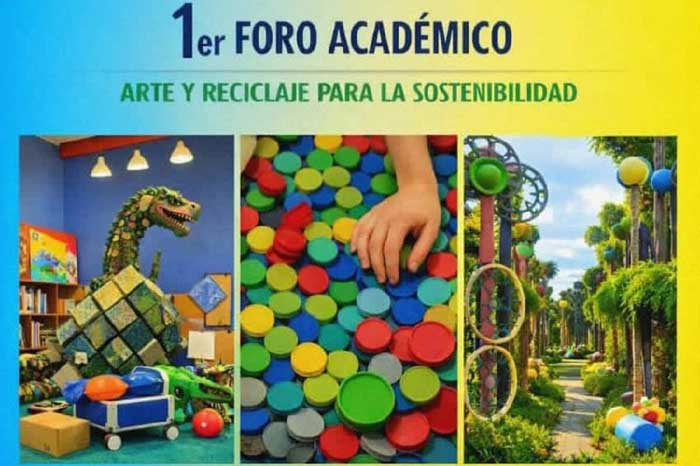 Convocan a foro académico Arte y Reciclaje para la Sostenibilidad