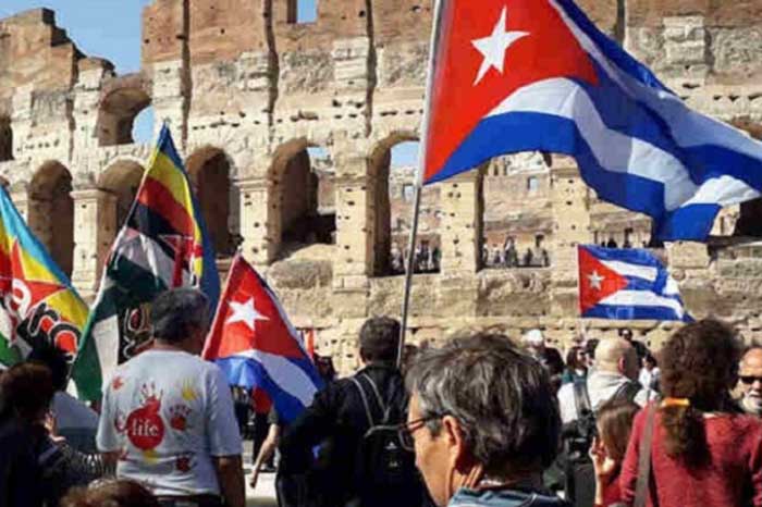 Agradece Cuba por movilización solidaria en Italia