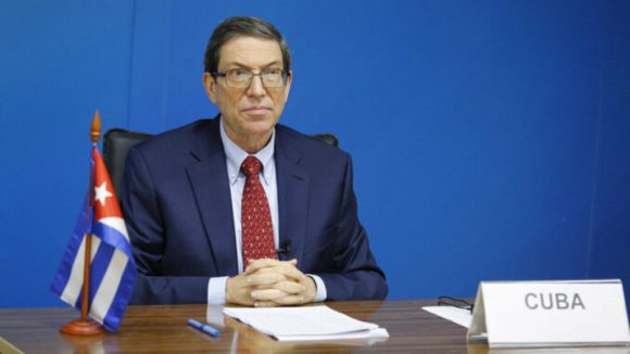 Absurdo Cuba amenace a Estados Unidos, afirma canciller Bruno Rodríguez