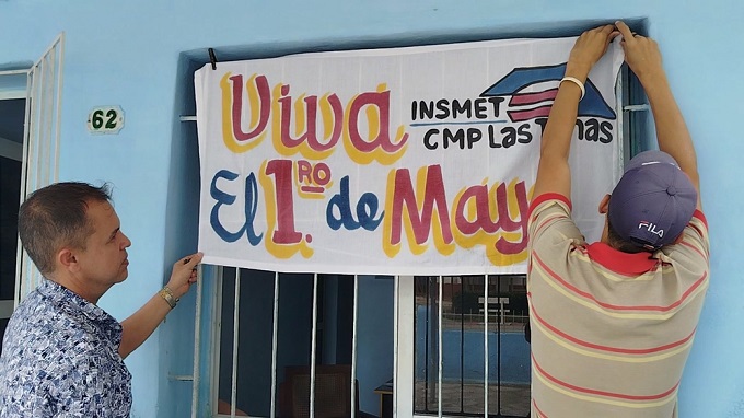 Se alistan sindicatos cubanos para celebración del Primero de Mayo