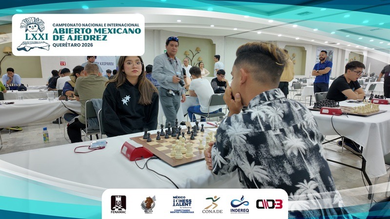 César Pérez invicto en Ajedrez de Querétaro