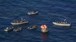 Artemis II concluyó viaje a la Luna con exitoso amerizaje en el Pacífico