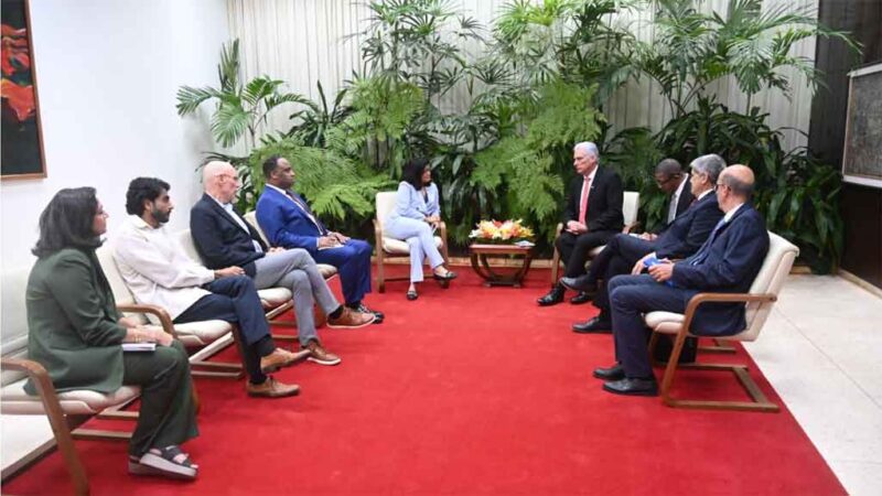 Díaz-Canel denuncia ante congresistas de EEUU daños del bloqueo