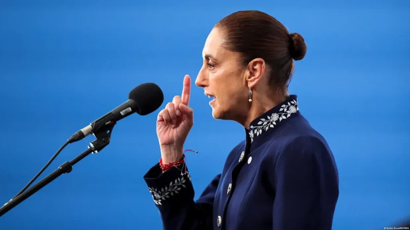 Sheinbaum propone en Barcelona una declaración en contra de intervención militar en Cuba