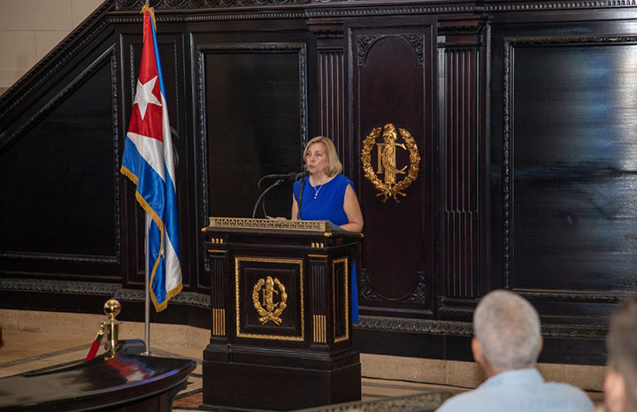 Intervención de Josefina Vidal, Audiencia Parlamentaria «Cuba quiere paz»