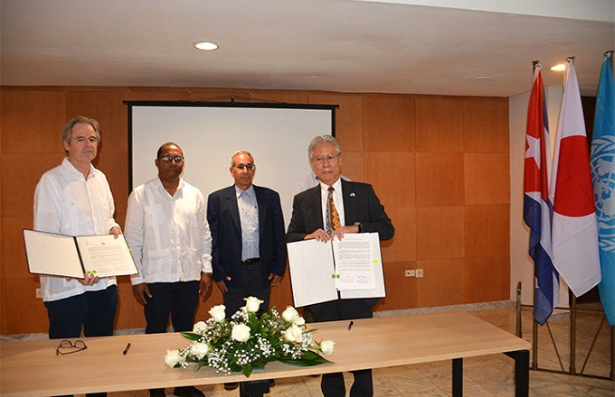 Apoyará Japón a Cuba con energía renovable en diez hospitales