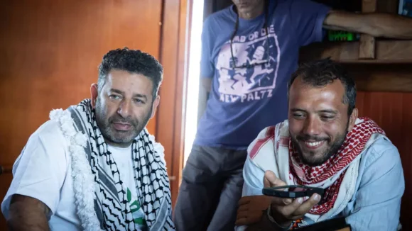Israel detiene a los activistas Saif Abu Keshek y Thiago Ávila de la Flotilla Sumud
