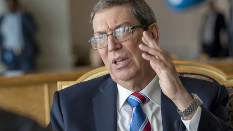 Canciller cubano acusa a Rubio de "mentir" para "justificar agresión militar contra Cuba"