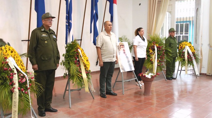Autoridades de Las Tunas rindieron homenaje al Comandante Ramiro Valdés Menéndez