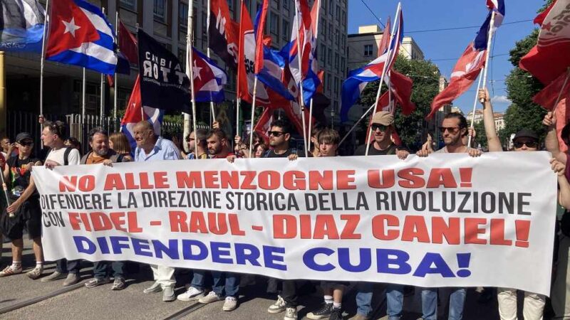 Crece en Roma el compromiso solidario con Cuba ante presiones de EE.UU.