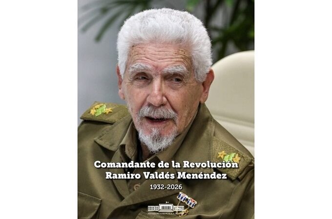 Díaz-Canel lamenta muerte del Comandante Ramiro Valdés