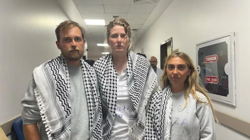 Activistas australianos de Global Sumud Flotilla presentan ante CPI denuncia contra Israel por crímenes de guerra
