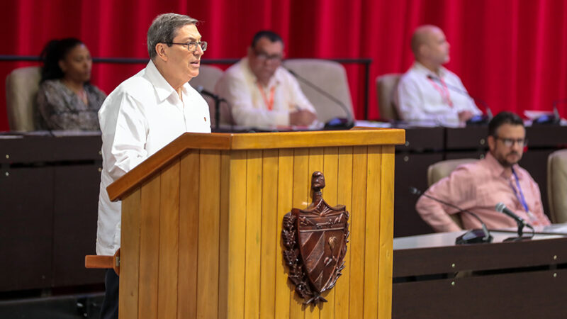 Bruno Rodríguez: El contexto político internacional en el que Cuba defiende su Revolución se ha agravado significativamente