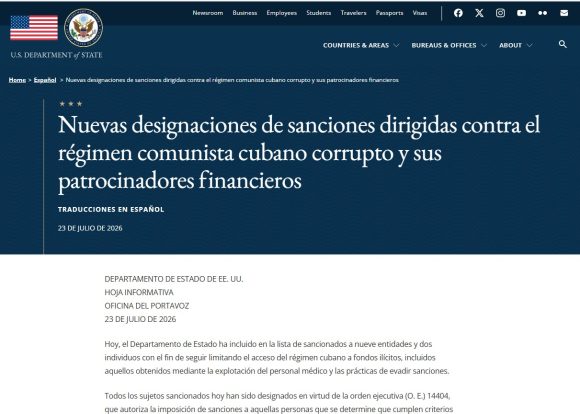 Más Bloqueo: Marco Rubio anuncia nuevas medidas punitivas contra el sector energético, comercial y la colaboración médica de Cuba