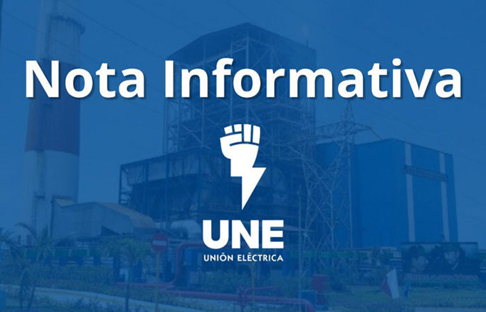 Informa Unión Eléctrica breve interrupción en pagos de factura eléctrica