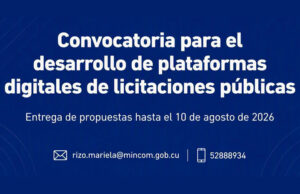 Convocan a creación de plataformas digitales para licitaciones públicas