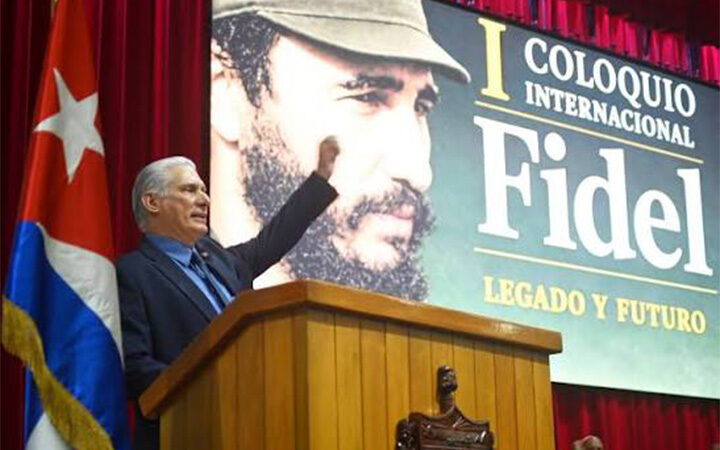 Conferencia Magistral de Díaz-Canel en Coloquio Fidel: legado y futuro