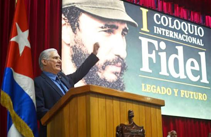 Conferencia Magistral de Díaz-Canel en Coloquio Fidel: legado y futuro