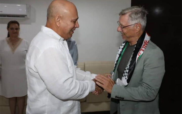 Dialogó Morales Ojeda con presidente de Partido Izquierda Europea