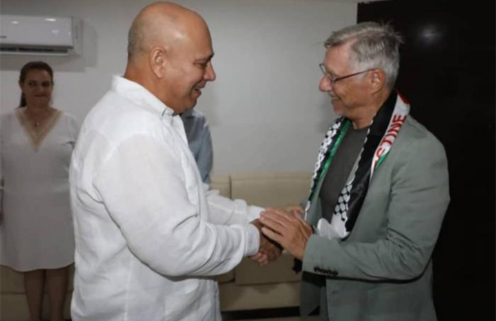 Dialogó Morales Ojeda con presidente de Partido Izquierda Europea
