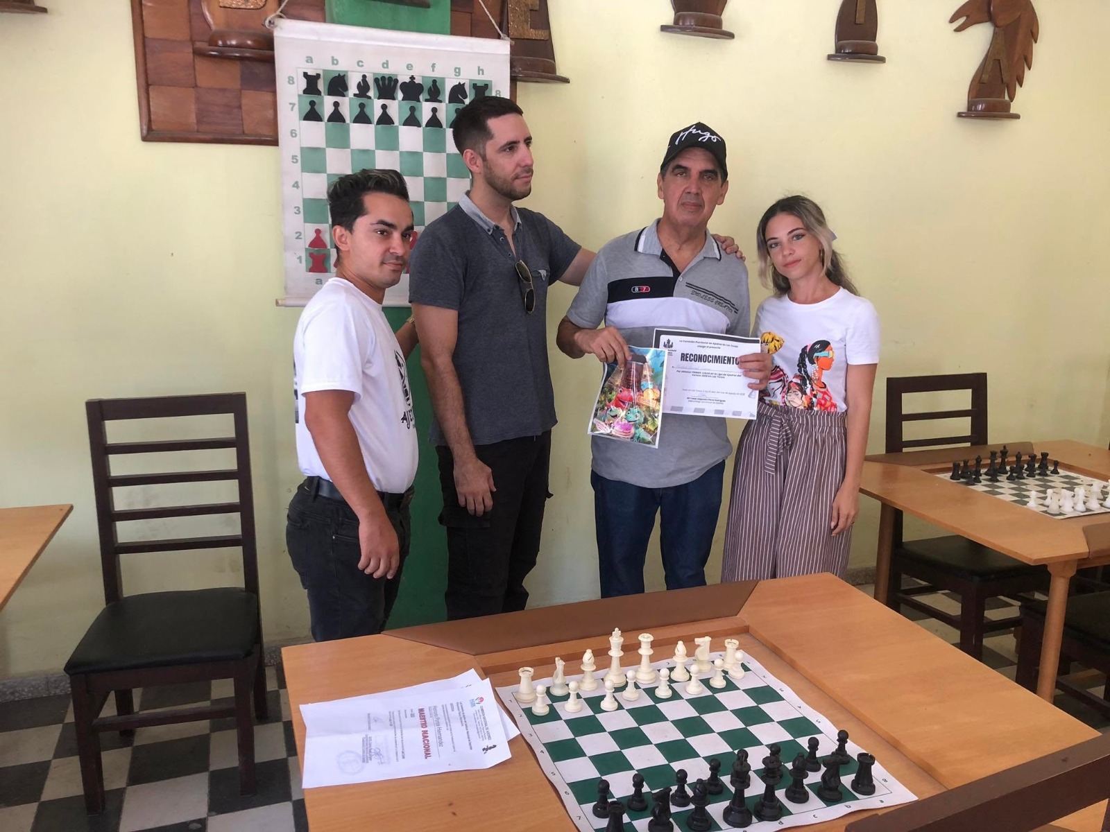 Pecorelli gana Liga de Ajedrez en Las Tunas