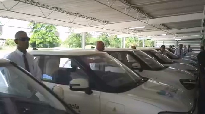 Inauguran centro de carga eléctrica para taxis destinados a pacientes de hemodiálisis en Las Tunas