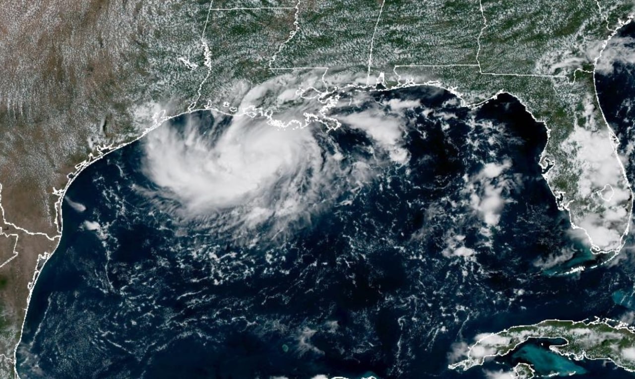 Se forma la depresión tropical cinco sobre el golfo de México
