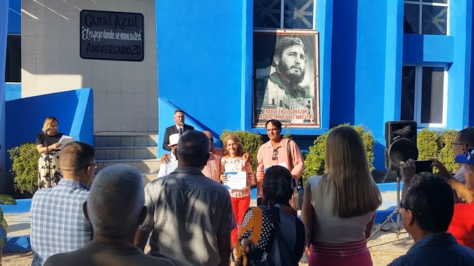 Saltar navegación Crear 9+ Imagen del avatar Celebran aniversario 20 del Canal Azul de #PuertoPadre