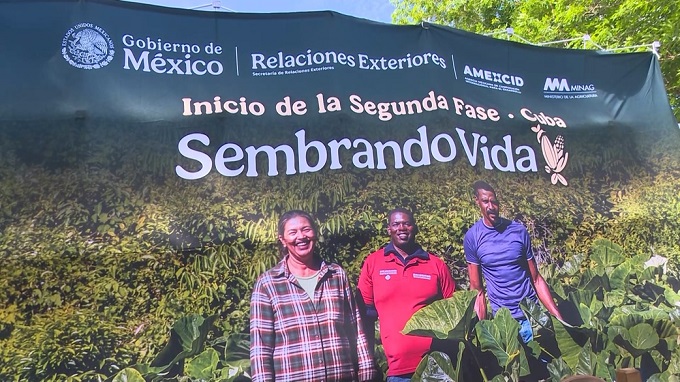 Realizan en la provincia lanzamiento del proyecto de colaboración Sembrando Vida