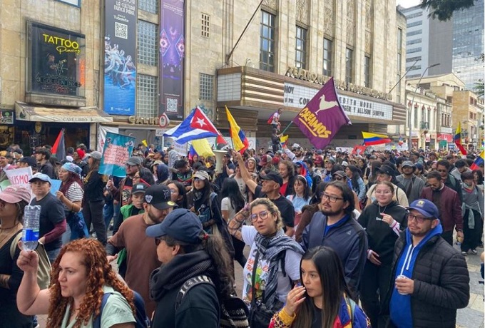 Repudio al bloqueo de EEUU contra Cuba encontró eco en Bogotá