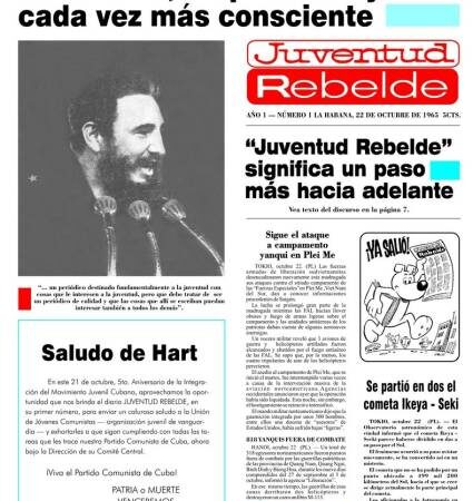 A sus 61 años Juventud Rebelde, convertido en un multimedio, se empeña en mostrar la realidad cubana y atraer a los jóvenes con el mismo ímpetu que lo fundara Fidel
