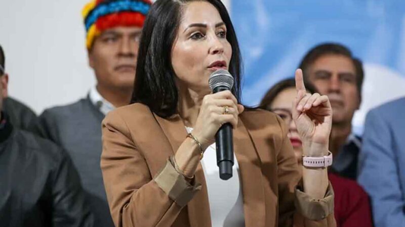 Detienen a Luisa González, excandidata presidencial de Ecuador